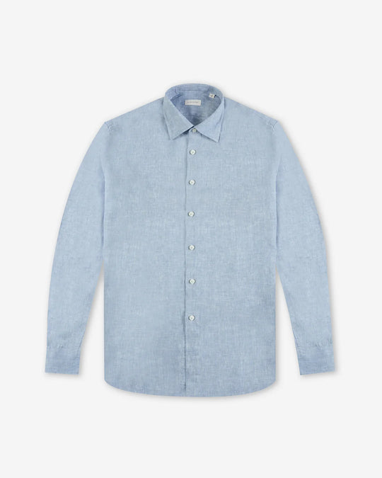Atlas Shirt - Sky Linen