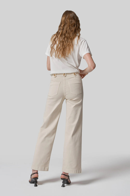 Willow Jeans - Natural Cream