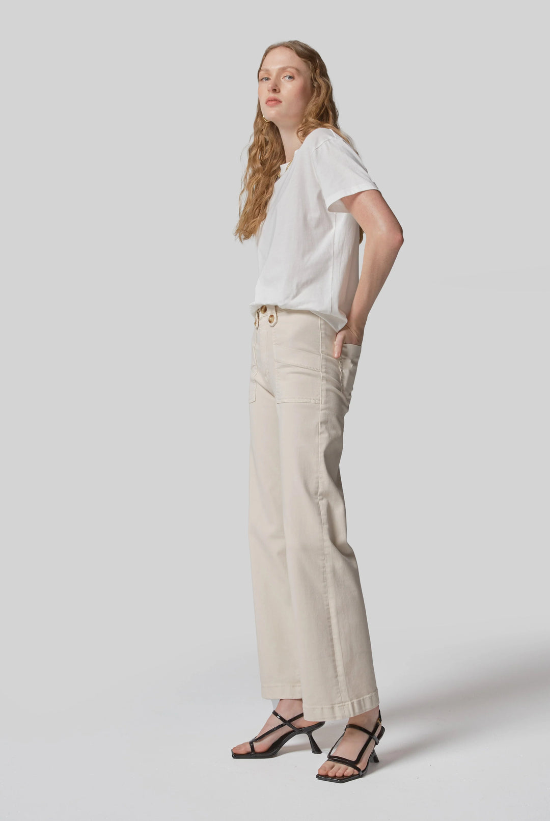 Willow Jeans - Natural Cream
