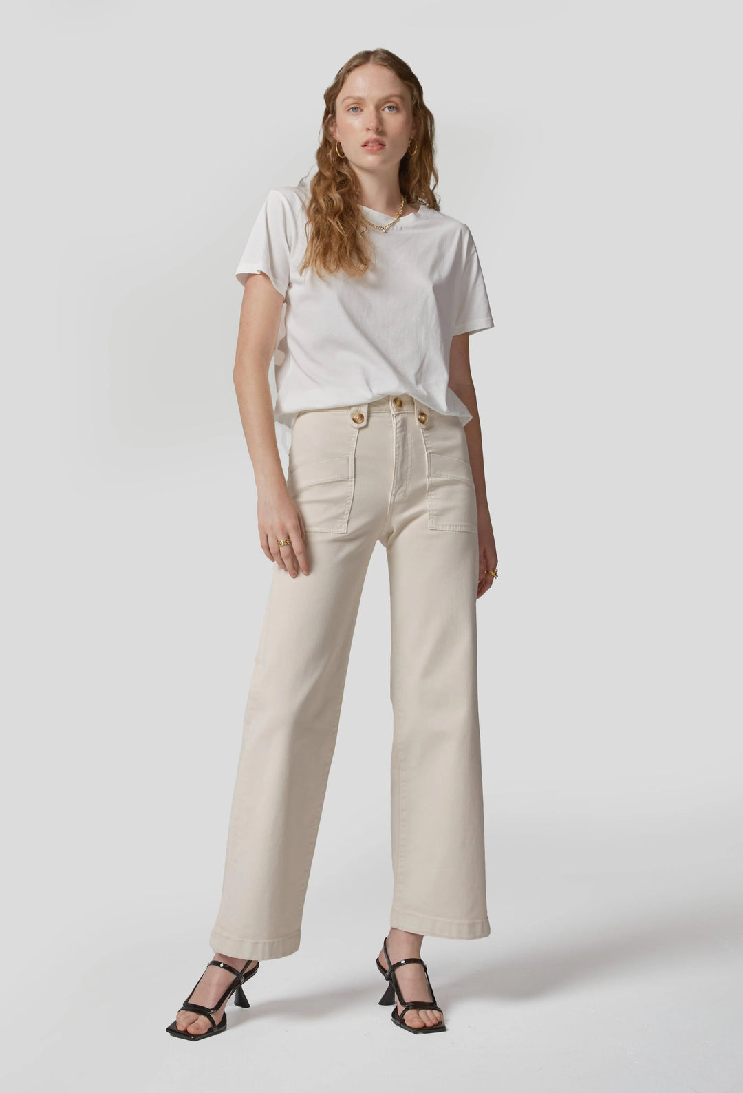 Willow Jeans - Natural Cream